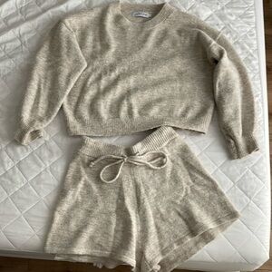 Petal & Pup sweater two piece set. WORN ONCE